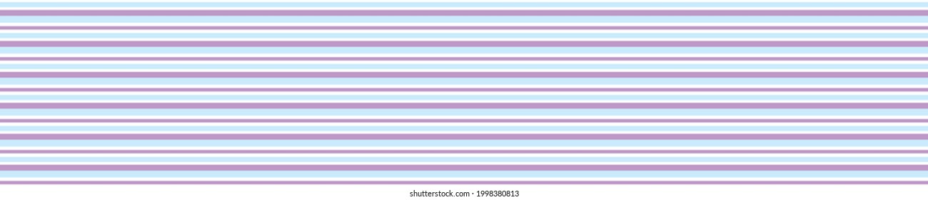 Purple and blue stripes seamless pattern. Minimalist and childish design for fabric, textile, wallpaper, bedding, swaddles toys or gender-neutral apparel.