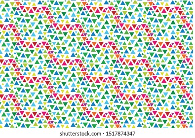purple, blue vector banner with triangles. abstract rainbow. Art background in hexagonal style. Pattern for websites