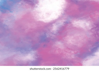 Purple and blue violet tie dye cloud pattern background. Pastel cotton candy wallpapers. Holographic ground texture image abstract artwork. Aesthetic rainbow cloud, gradient ink mark, splash ink. 