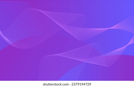 fondo de fondo abstracto de diseño de vector de onda azul púrpura