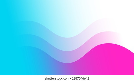 Purple blue wavy abstract vector background