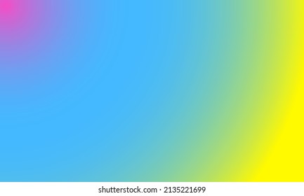 fondo abstracto de gradiente púrpura, azul, amarillo. banner, volante y papel tapiz