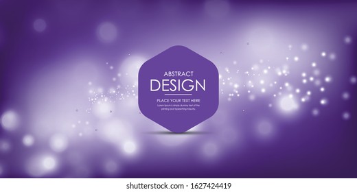 Purple blur bokeh spring fresh romantic background