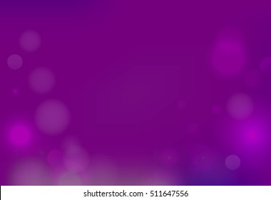 purple Blurred abstract background with bokeh effect