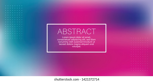 Purple blurred vector background with halftone effect. Smooth pink and blue