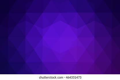 purple blurry triangle pattern. Shining colored illustration in a brand-new style. The textured pattern can be used for background.