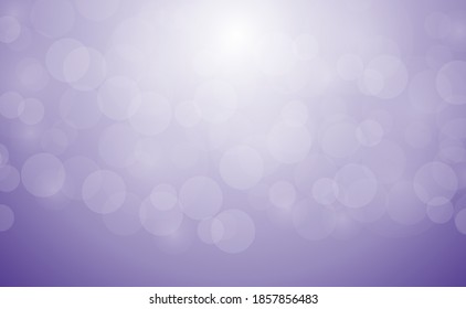 Purple bokeh abstract background. light purple light background with sparkles, vector illustration. Eps 10