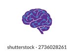 Purple brain neural network technology ai