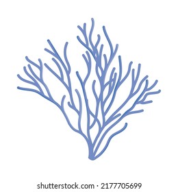 purple branch icon on white background