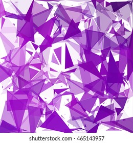 Purple Break Mosaic Background, Creative Design Templates