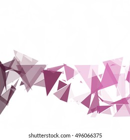 Purple Break Mosaic Background, Creative Design Templates