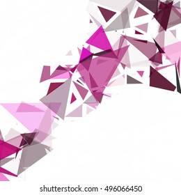 Purple Break Mosaic Background, Creative Design Templates