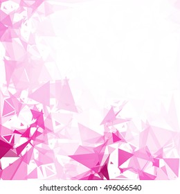 Purple Break Mosaic Background, Creative Design Templates