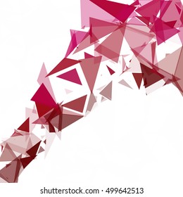 Purple Break Mosaic Background, Creative Design Templates