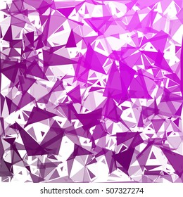 Purple Break Mosaic Background, Creative Design Templates