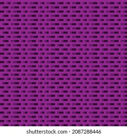 Purple brick texture pixel art. Vector background.
