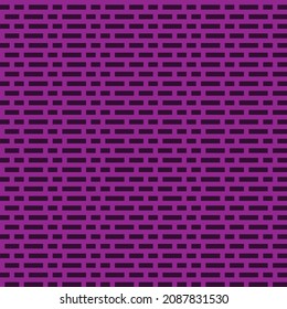 Purple brick texture pixel art. Vector background.