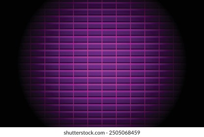 purple Brick Wall. Vector Illustration of Industrial Background.
