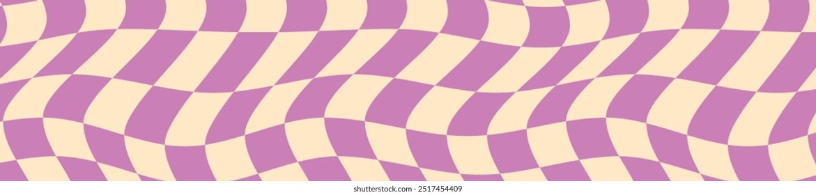 roxo marrom trippy azulejo fundo vintage velho xadrez retrospectiva fundo da placa