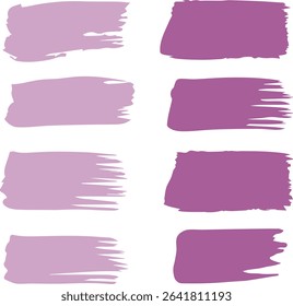 purple  brush on white background EPS
