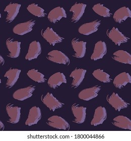 Purple Brush Stroke Camouflage abstract seamless pattern background suitable for fashion textiles, graphics