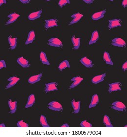 Purple Brush Stroke Camouflage abstract seamless pattern background suitable for fashion textiles, graphics