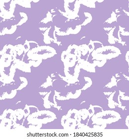 Purple-Brush-Fellmuster für Modedrucke, Heimwaren, Grafiken, Hintergründe