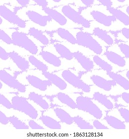 Purple Brush stroke fur pattern design for fashion prints, homeware, graphics, backgrounds