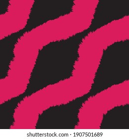 Purple Brush stroke fur pattern design for fashion prints, homeware, graphics, backgrounds