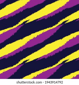 Purple Brush stroke fur pattern design for fashion prints, homeware, graphics, backgrounds