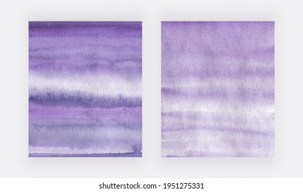 Purple brush stroke watercolor backgrounds