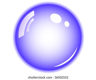 purple bubble