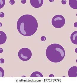 purple bubble for background decoration