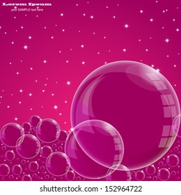 Purple bubbles 