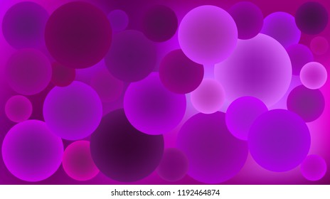 Purple Bubbles Color Burst Marbles Background Stock Vector (Royalty ...