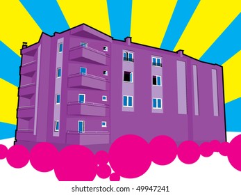 Purple Building