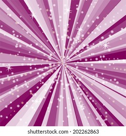 Purple burst abstract background