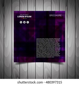 Purple Business Flyer Template