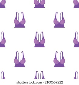 Purple bustiers pattern seamless background texture repeat wallpaper geometric vector