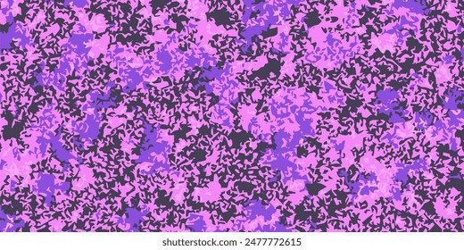 Purple camouflage military pattern. vector camouflage seamless pattern for clothing design.