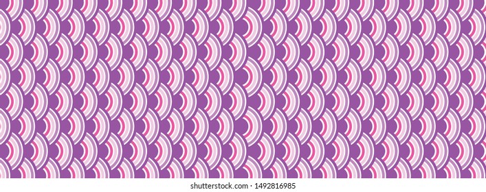 Purple carp fish scales pattern illustration Japanese. Boys' Festival.