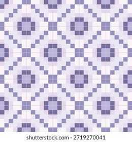 Azulejos púrpuras del cemento, modelo lindo, fondo inconsútil decorativo