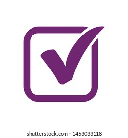 Icono de marca morada en ...x. ilustración vectorial