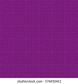 Purple Checked gray Neutral Seamless Pattern for Modern Design in Flat Style. Tileable Geometric Vector Background.