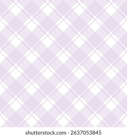 Purple checkered pattern, fabric pattern, gift wrapping paper , seamless pattern 