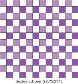 purple chess print pattern design