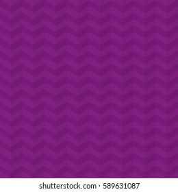 Violett-Chevron-Muster. Neutrales Nahtloses Herringbone-Muster für modernes Design im Flachstil. Tileable Geometrische Technologie, Vektorhintergrund.