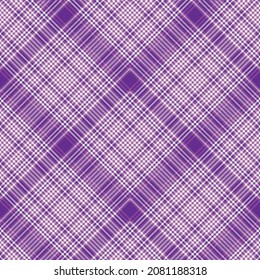 Purple Chevron Plaid Tartan textured Seamless pattern design suitable for fashion textiles and graphics