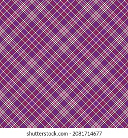 Purple Chevron Plaid Tartan textured Seamless pattern design suitable for fashion textiles and graphics