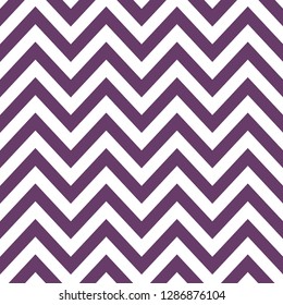 Purple chevron trendy seamless pattern background .
